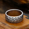 Simple Vintage Viking Celtic Knot Rings For Men Women Stainless Steel Nordic Amulet Ring Jewelry Gifts - Image 1