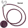 Faceted Gemstones Necklace 2mm Beads Quartz Crystal Tourmaline Lapis Shining Stone Beaded Necklace Choker Jewelry - Image 35