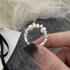 Vintage Personality Geometric Shape Simple Love Heart Rings for Women Unique Design Adjustable Open Mouth Rings Jewelry Gifts - Image 15