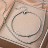 Cubic Love Heart Minimalist Jewelry Set Necklace Earrings Bracelets Stainless Steel Women Party Accessories - Image 26