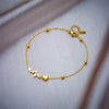 316L Stainless Steel Golden Ocean Series Zircon Pearl Tassel Pendant Anklets Lady Foot Chain Jewelry Gift - Image 7