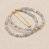 Faceted Sandstone Double Layer Beads Strand Bracelets Bangles Elegant Bohemian Magnetic Women Jewelry - Image 35