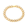 HECHENG,Oval Sparkling CZ Charm Bracelets Necklace for Women Gold Plated Tennis Cubic Zircon Bohemia Beach Jewelry Set - Image 4