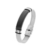 Braided Leather and Stainless Steel Bracelet with 21 cm Length - Image 15