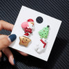 3pcs/set Christmas Gift For Women Men Brooches Enamel Pins Santa Claus Bell Elk Snowflake Xmas Tree Brooch Year Pin - Image 10