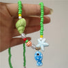Cute Colorful Ceramic Fish Beaded Necklace For Women Handmade Rice Beads Choker Beach Charm Ocean Jewelry Accessories - Image 22