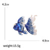Enamel Goldfish Pins for Women Unisex Enamels Animal Brooches Banquet Party Backpack Gifts Jewelry Accessories - Image 6