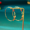 Exaggerated Enamel Christmas Tree Snowflake Candy Cane Hoop Earrings for Women Xmas Necklace Earring Year Party Jewelry Gift - Image 2
