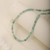 1PC 4mm amazonite stone beaded necklace for women ingx tiny pink wintersweet india onyx necklace women beaded jewelry - Image 11