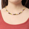 8mm Crystal Colorful Claw Setting Necklace For Women Winter Sweater Choker Accessory Diiamond Jewelry - Image 6