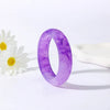 10 Colors Round Geometric Acrylic Resin Bangles Exaggeration Multicolor Wide Bangles Bracelets Women Men Jewelry - Image 10