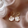 Elegant White Flower Pendant Dangle Earring Korean Jewelry Party Girl's Sweet Accessories for Woman's Earrings - Image 4