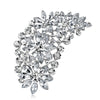 Retro Alloy Crystal Glass Exaggerated Brooch Women's Style Pin Accessories - Image 1