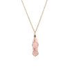 1Pc Hexagonal Cylindrical Crystal Necklace Wire Wrap Stone Pendant Stone Amethyst Necklace Valentine's Day Gift - Image 5