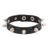 Spike Gothic Studded Bracelet Pu Leather Adjustable Black Wristband Rock Punk Cuff Bangle - Image 8