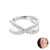 Silver Mono Clip Earrings for Girl CZ Platinum Plated Ear Cuffs Non Piercing for Women Wedding Party Jewelry - Image 17