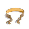 Style Stainless Steel Chain Tassel Cuff Bracelet Bangle Gold Color Plated Personality Charm Jewelry - Image 7