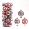 24Pcs 3/4/6CM Christmas Balls Big Ball Christmas Tree Pendant Ornaments for Party Decor Year Navidad Gifts Accessory - Image 14