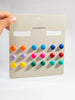 Cute 9Pairs/set Colorful Small Acrylic Curved Rectangle Earrings for Women Girls Star Square Round Earrings Jewelry - Image 7