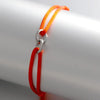 Two Oval Rings Interlock Steel Rope Bracelet - Image 9
