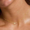 Stainless Steel Delicate Vintage Cross Pendant Necklace Simple Faith For Women Jewelry Daily Commuter With - Image 1