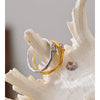 Size 6789 Stainless Steel Cubic Zirconia Ring for Women Pvd Plated Charm Daily Wear Finger Jewelry Accessories - Image 2