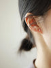 Crystal Stud Earrings in Floral and Butterfly Designs - Image 2