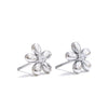 Arrivals Stainless Steel Zirconia Flower Daily Stud Earrings for Women Versatile Charm Jewelry Gift - Image 8