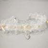 30cm Lace Bow Necklace Sweet Love Heart Gem Charm Lolita Girls Necklace Cosplay Collar Chains Dancing Jewelry for Wedding Party - Image 4
