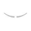 Silver Color Gold Plated Climber Earrings for Women Smooth Piercing Women's Stud Earrings Jewelry - Image 12