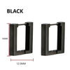 Black Hoops Earring for Men Geometric Rectangular Hexagon Triangle Pentagram Square Hoop Earring Women Jewelry - Image 7
