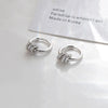 Stainless Steel 1 Pair Minimalist Huggie Hoop Earrings For Women Gold Color Tiny Round Circle 6/8/10mm Punk Unisex Rock Earring - Image 37