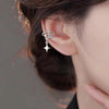Korean Blue Zircon Star Clip Earrings for Women Simple Hollow Multi-Layer Star Ear Cuff Non-Piercing Jewelry Gift - Image 3