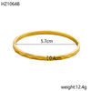 Stainless Steel Gold Plated Colorless Jewelry Hollow Bracelet Women's Chunky Men Bangles Bracelets - Image 8