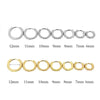 Crystal Huggie Hoop Earrings in Gold-Tone or Silver-Tone - Image 6
