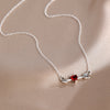 Silver Pendant Necklaces, Tree of Life, Moon Star, Bowknot, Heart Zircon Chain, Women Jewelry Gifts - Image 3