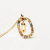 Silver Gold Letters A Z Initial Necklace Zirconia Letter Pendant Long Chain Say My Name Jewelry - Image 10