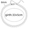Pearl-Style Choker Necklace with Layered Bead Details - Image 11