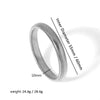 304L Stainless Steel Elastic Bracelet Women Gold Plated Charm Punk Wide Chunky Metal Spiral Bangle - Image 13