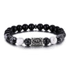 Norse Viking Runes Stone Bracelet for Men 8Mm Lava Obsidian Turquoises Beads Charm Bangles Lucky Amulet Jewelry Gift - Image 21