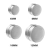6mm/8mm/10mm/12mm Round Circle Non Piercing Strong Magnet Magnetic Mens Ear Clip Non Piercing Earrings Fake Earrings Jewelry - Image 6