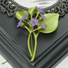 various styles women plants flower accessories badges pearl plant buckle pin brooch - Image 29