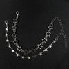 2Pcs Y2K Cute Star Stackable Bracelet Set Silver Tone Hollow Star Chain Bracelets for Women Coquette Aesthetic Jewelry - Image 3