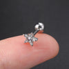 1pc Helix Piercing Earrings for Women Zircon Small Star Cartilage Tragus Piercing Ear Rings Body Accessories Jewelry Gift - Image 13
