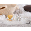 Imitation Pearl Water Drop Finger Ring Women 316L Stainless Steel Elegant Gold Platinum Plated Jewelry - Image 2