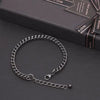 Retro Oxidized Black 6MM Cuban Chain Bracelet Punk Men Stainless Steel Biker Chain Bracelets Male Jewelry Gifts for Dad - Image 6