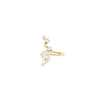 A Girl 1Pcs Stars Five-Pointed Star Zircon Earring Flowers Inlaid No Ear Hole Ear Clip on Earring for Girl Women Gift - Image 10