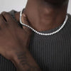 Hip Hop Acrylic Crystal Tennis Chain Necklace For Men Rock Choker Necklace For Women Party Jewelry Gift - Image 4