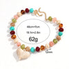 Acrylic Oval Round Beads Heat Pendant Necklace Boho Irregular Geometric Beaded Choker Necklaces Party Jewelry Gifts - Image 2