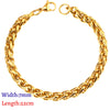 Stainless Steel Couple Men/Woman Bracelets Curb Cuban Link Chains On Hand Rock Bracelet Wrist Jewelry Gifts - Image 27